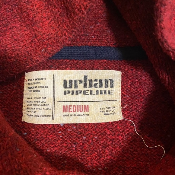 Urban Pipeline shawl neck sweater - Picture 3 of 4